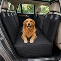 Dogstow Back Seat Platform | Hard-Bottom Extender with Mesh Window
