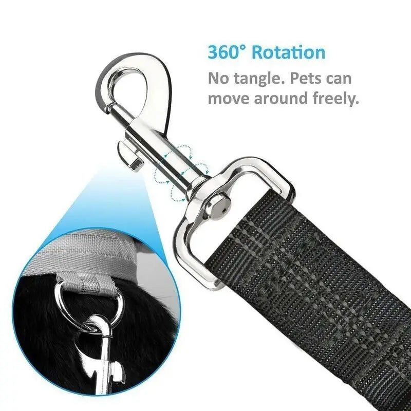 Dogstow Clip-In Tether | Dog Seat Belt 2-Pack